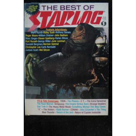 The Best of STARLOG Vol. 4  -  Tron Phoenix ET Octopussy Strange Inadors Heavy Metal Conan Visitots