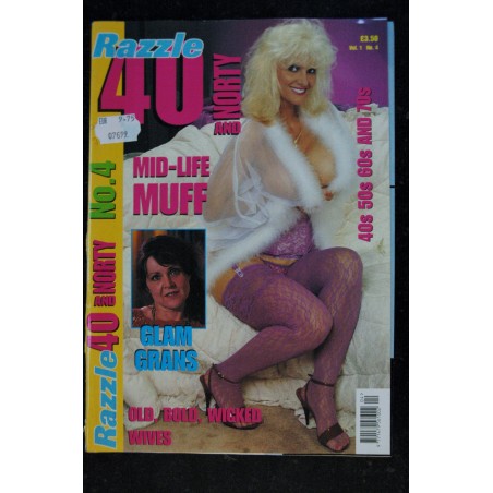 Razzle 40 and horny  Vol.  1 n° 4  - 2003 - Paul Raymond Publications - Nude Erotic Charme