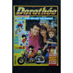 Dorothée Magazine 160 - Remy mes belles vacances DRAGONBALL Z Nicky Larson - Posters  - 8 octobre 1996