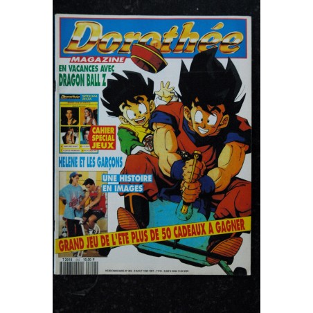 Dorothée Magazine 202 - Hélène et les garçons DRAGONBALL Z Nicky Larson - Poster - 3 aout 1993 Dorothée Magazine 202 - Hélène et les garçons DRAGONBALL Z Nicky Larson - Poster - 3 aout 1993