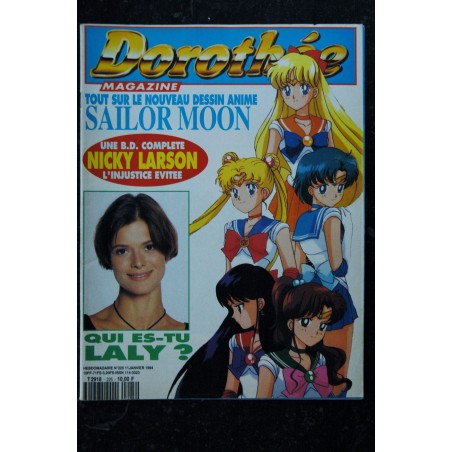 Dorothée Magazine 225 - LALY Sailor Moon Nicky Larson - Posters - 11 janvier 1994 Dorothée Magazine 225 - LALY Sailor Moon Nicky Larson - Posters - 11 janvier 1994