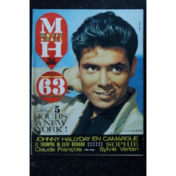 Music * Hall  28  1963 07  Cover Cliff Richard - Johnny Claude François Sylvie Vartan Sophie Daumier Bedos