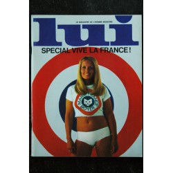 LUI 077 JUIN 1970 COVER MARIE FRANCE BOYER NUDE INTERVIEW ROGER PEYREFITTE CLAUDE LELOUCHE CHARME PIN-UP ASLAN