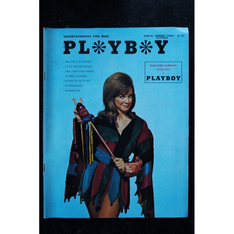 PLAYBOY US 1966 10 Special Parody Issue  - Harvard Lampoon Parody of Playboy