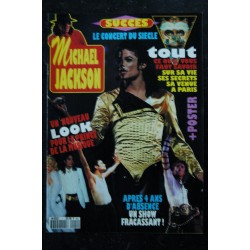 SUCCES n° 1 Le concert du siècle  MICHAEL JACKSON +  poster - 24 pages