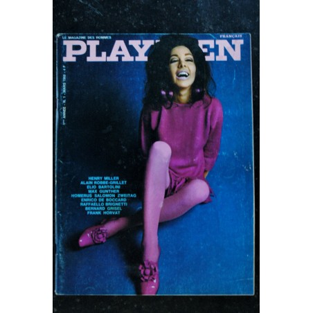 PLAYMEN 2  Cover JEANNE FONDA  JULIE CHRISTIE PASCALE PETIT VINTAGE EROTIQUE