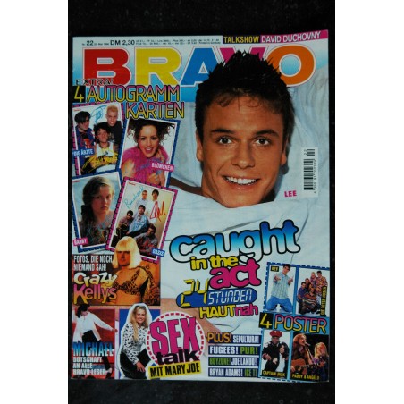BRAVO German 1996 n° 22 - 23 mai Caught in the Act - Posters voir liste BRAVO German 1996 n° 22 - 23 mai Caught in the Act - Posters voir liste