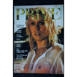 PRIVE   7 1974/05 - Catherine Deneuve - Brigitte Bardot - Ursula Andress - Dani 6 Alain delon