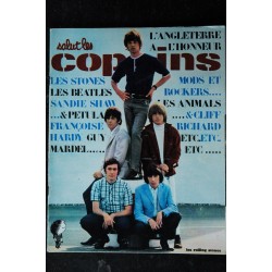 Salut les Copains N° 37  AOUT 1965 COVER ROLLING STONES SPECIAL ANGLETERRE BEATLES SANDIE SHAW PETULA HARDY MODS ANIMALS CLIFF