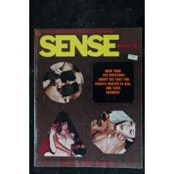 SENSE Vol. 1  n° 5   * 1971  *  Educational Material for adults  VINTAGE HARD  EROTIC