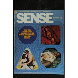 SENSE Vol. 2  n° 6   * 1972  *  Educational Material for adults  VINTAGE HARD  EROTIC