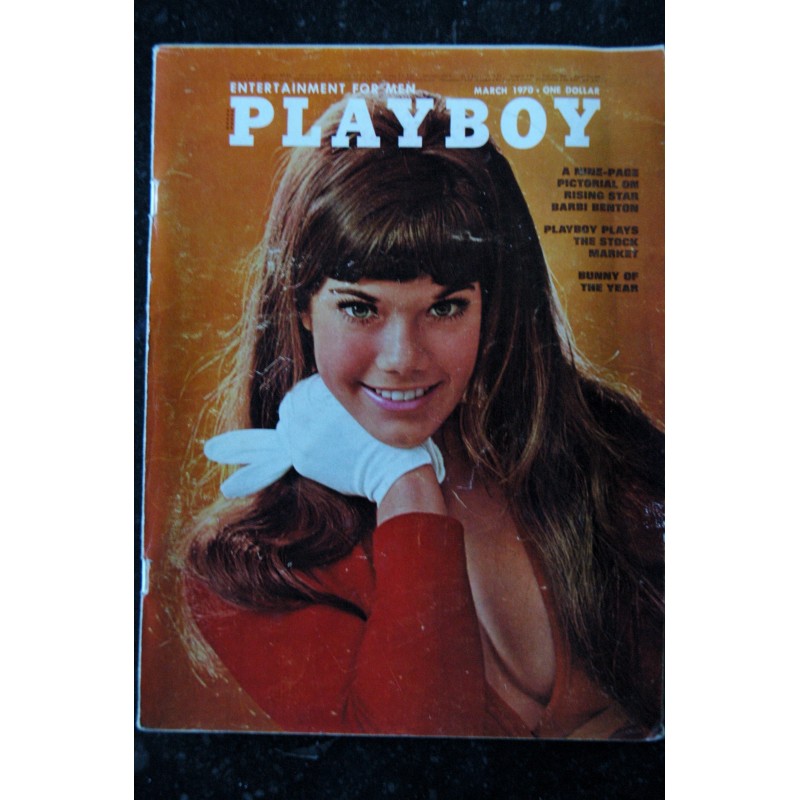 PLAYBOY US 1970 10 OCTOBER LAINIE KAZAN SUPERSEXY MARY & MADELEINE COLLINSON EROTISME