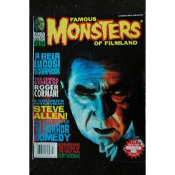 Famous MONSTERS  n° 234 - Abela Lugosi - Roger Corman - Steve Allen -  84 p. - fév. 2001