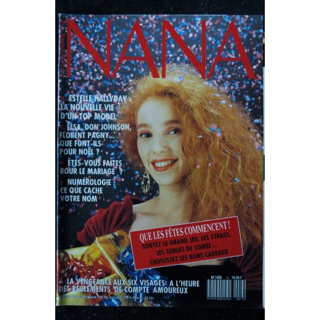 NANA 13 1989 12  Estelle HALLYDAY 5 p. - ELSA - Don Johnson - Florent Pagny