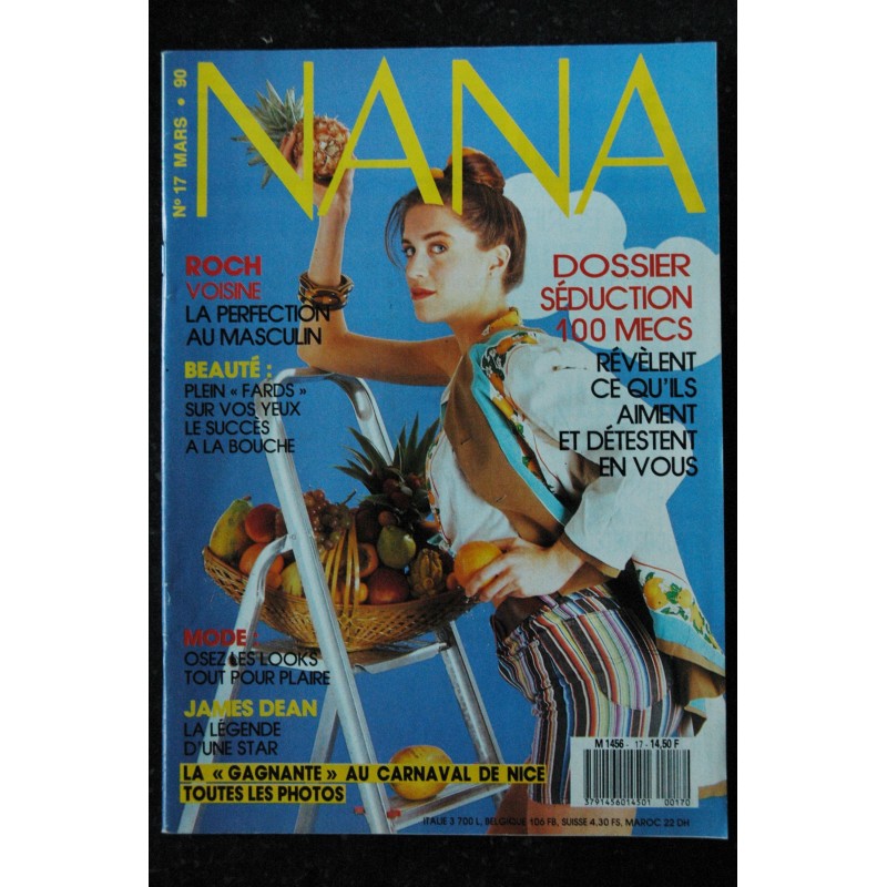 NANA 17 1990 04  Roch VOISINE 4 p. - James DEAN - Sexy : tout pour plaire - Caroline TRESCA