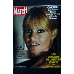 PARIS MATCH N° 1181 25 déc. 1971 Brigitte Bardot cover + 8 p. -  Les plus belles photos  par son meilleur copain - 84 pages