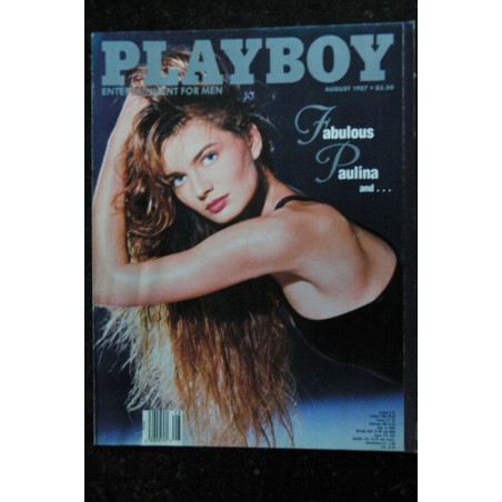 PLAYBOY US 1987 08 SHARRY KONOPSKI INTERVIEW IMELDA Ferdinand Marcos Porizkova PLAYBOY US 1987 08 SHARRY KONOPSKI INTERVIEW IMELDA Ferdinand Marcos Porizkova