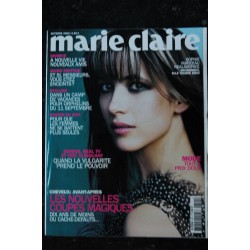 MARIE CLAIRE 602  2002 10   Sophie Marceau cover + 4 p. - Fanny Ardant Karin Viard Callas Inès de la Fressange - 416 pages