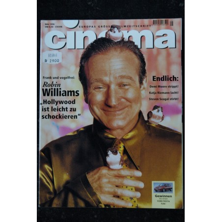 Cinéma Ed. Germany 96/05 Robin Williams Demi Moore Katja Riemann Steven seagal - 19 pages