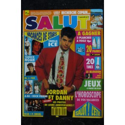 Salut ! M4768 095    n° 95  1991 07 Jordan et Danny Elsa Bruel Ice Noah A-Ha Roch Voisine