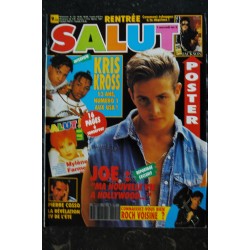 SALUT ! M4768 125 1992 08  Mylène Farmer Kris Kross Joe Cosso Roch Voisine  + posters