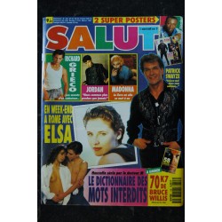 SALUT ! M4768 128 1992 10  ELSA   + postersPatrick Swayze Jordan Madonna Griego