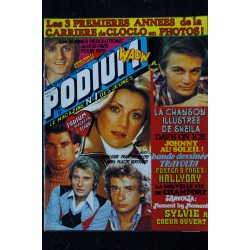 PODIUM n° 83  INCOMPLET Claude FRANCOIS  Sheila Sardou Babette  Dave   Posters voir détail - 1979 01