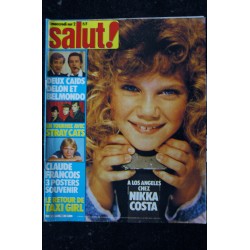 Salut ! 167   1982   AC DC  Bernard GIRAUDEAU  Karen CHERYL CABREL Poster France GALL