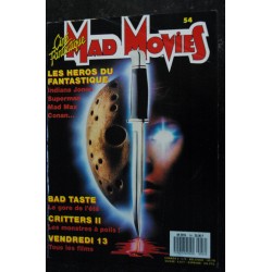 Ciné Fantastique MAD MOVIES  n° 50  * 1987 *  Les Maitres de l'Univers Dolph LUNDGREN ROBOCOP  JAWS IV  STEPHEN KING