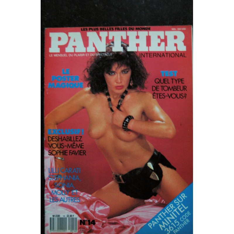 PANTHER International M 2330  14 N°  14  Désabillez vous-même SOPHIE FAVIER  Lilli CARATI  STEPHANIA SONIA MOLLY