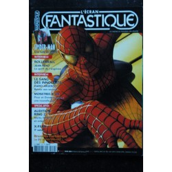 L'écran fantastique n°219 Mars 2002  Spider-Man - Rollerball Jean Reno - Dario Argento Le sang des innocents