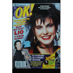 OK ! âge tendre 574 JANVIER 1987 COVER JULIE PIETRI CORYNNE CHARBY LIONEL RICHIE PARTENAIRE PARTICULIER POSTER DON JOHNSON