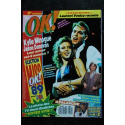OK ! âge tendre 695  Kylie Minogue Jason Donovan - Laurent Voulzy - Claude François - Avalanche