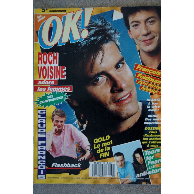 OK ! âge tendre 826 NOV 1991 SIMPLY REDDANA DAWSON MARIE GILLAIN