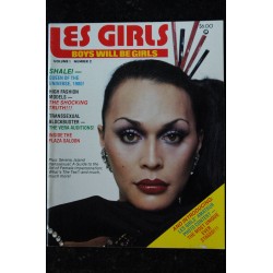 Les GIRLS Boys will be Girls  Vol. 1 n° 2  - 1980 - Shalei queen Universe - Transexual Blockbuster - Adult Erotic
