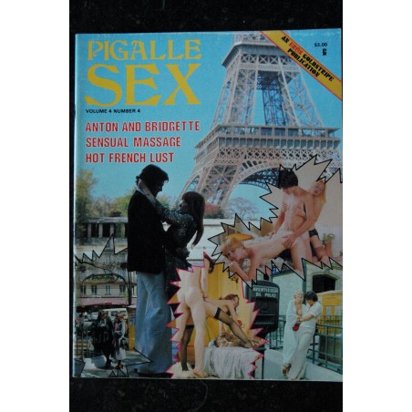 Pigalle Sex Vol. 4 n° 4  - 1977 - Sensual massage - Eros Publishing - Vintage Porno Adult