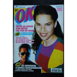 OK ! âge tendre 822   1991 10 Arnold Schwarzenegger - George Michael - Kylie Minogue