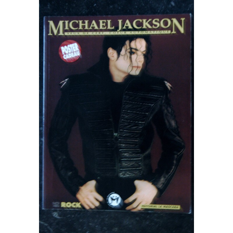 MICHAEL JACKSON Yeux de Cerf - COLLECTION IMAGES DU ROCK - broché 64 pages Pas de poster