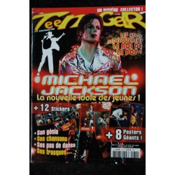 Teenagers n ° 32 MICHAEL JACKSON numéro collector + 8 posters + 12 stickers