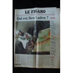 LE FIGARO 2001 - 13 septmbre 2001 - Qui est Ben Laden ?