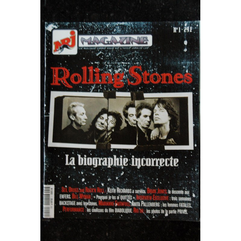 NRJ Magazine - Rolling Stones - La biographie Incorrecte - 1998 05 - 100 pages