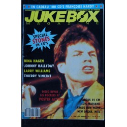 JUKEBOX  39   1990 06 - Nina Hagen Hallyday Larry Williams Thierry Vincent - Poster Action - 80 pages