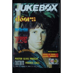 JUKEBOX  51   1991 09 - The DOORS - Les Pirates - The Suprèmes Dr Feelgood - Poster Elvis - France Gall - 80 pages