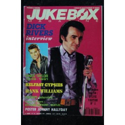 JUKEBOX  52   1991 10 - Dick Rivers Vince Taylor Cramps Belfast Gypsies Hank Williams  - Poster Johnny - 84 pages