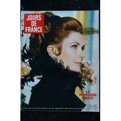 JOURS DE FRANCE   698  1968 03 - La princesse GRACE  - Françoise Giroud - Sheila pub - 244 pages
