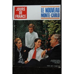 JOURS DE FRANCE   869 1971 08 Le nouveau Monte Carlo Caroline Albert - Jacques Chazot Zizi Jeanmaire - 108 pages