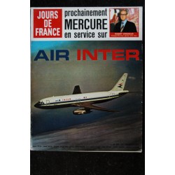 JOURS DE FRANCE   978  1973 09 Mercure en service sur Air Inter - Barnard - Patou - le Cha d'Iran - 180 pages