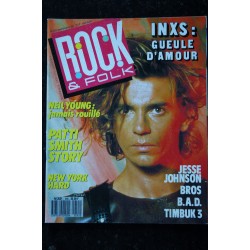 ROCK & FOLK 254  CHRISTIANS  SPRINGSTEEN  PINKFLOYD Michael JACKSON