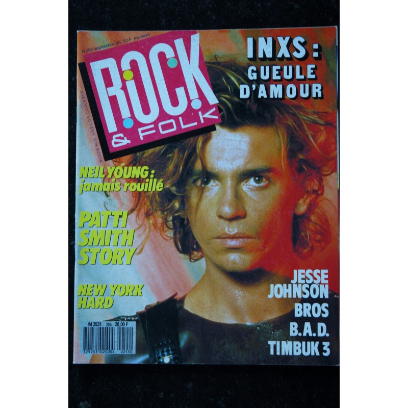 ROCK & FOLK 254  CHRISTIANS  SPRINGSTEEN  PINKFLOYD Michael JACKSON