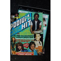 PODIUM HIT 114 AOUT 1981 SHEILA DALIDA ELVIS PRESLEY + POSTERS HERBET LEONARD CLAUDE FRANCOIS